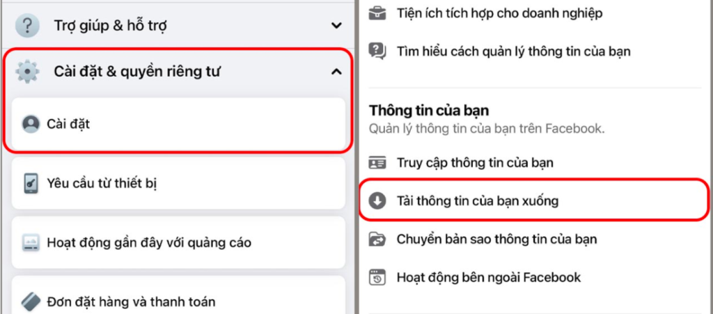 Hướng dẫn tải thông tin trên iPhone